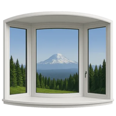 Bow Window Installation and Remodeling in Bellevue, WA