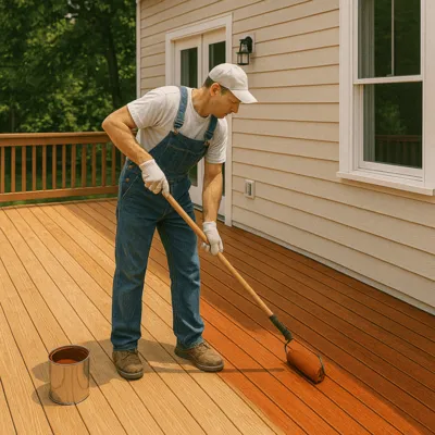Deck Painting in Seattle, WA