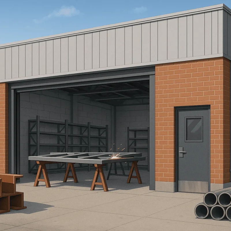 Fabrication Shop Construction in Bellevue, WA