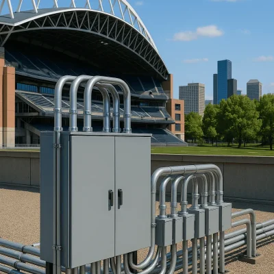 Seattle Sports Facility Electrical Systems — Service, Panels & Lighting