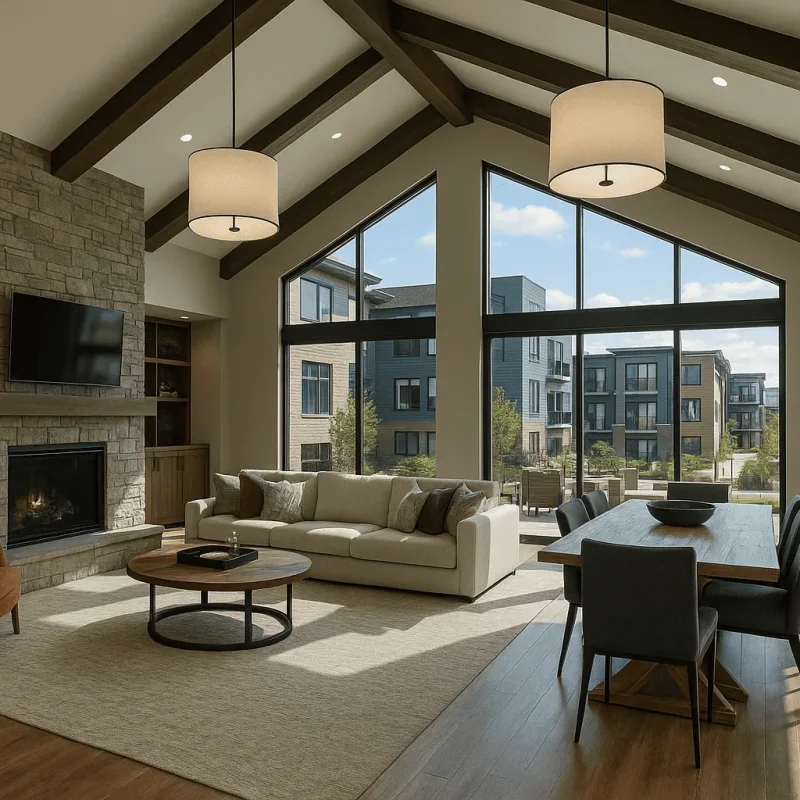 Seattle Multifamily Clubhouses — Lounges, Kitchens & Co-Work