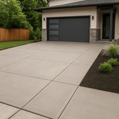Concrete Driveway in Seattle, WA
