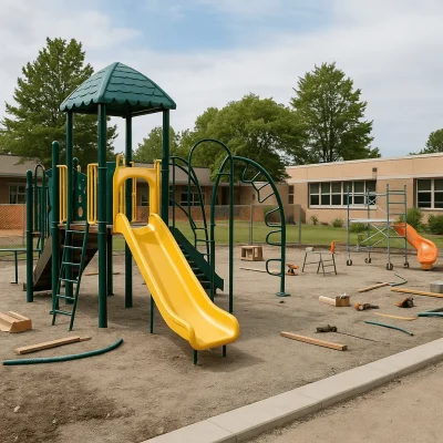 Seattle School Playground Construction — Safe Surfacing, Equipment & ADA