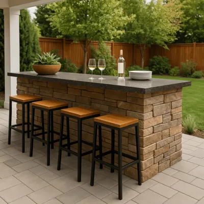 Outdoor Bar Construction and Remodeling in Bellevue, WA