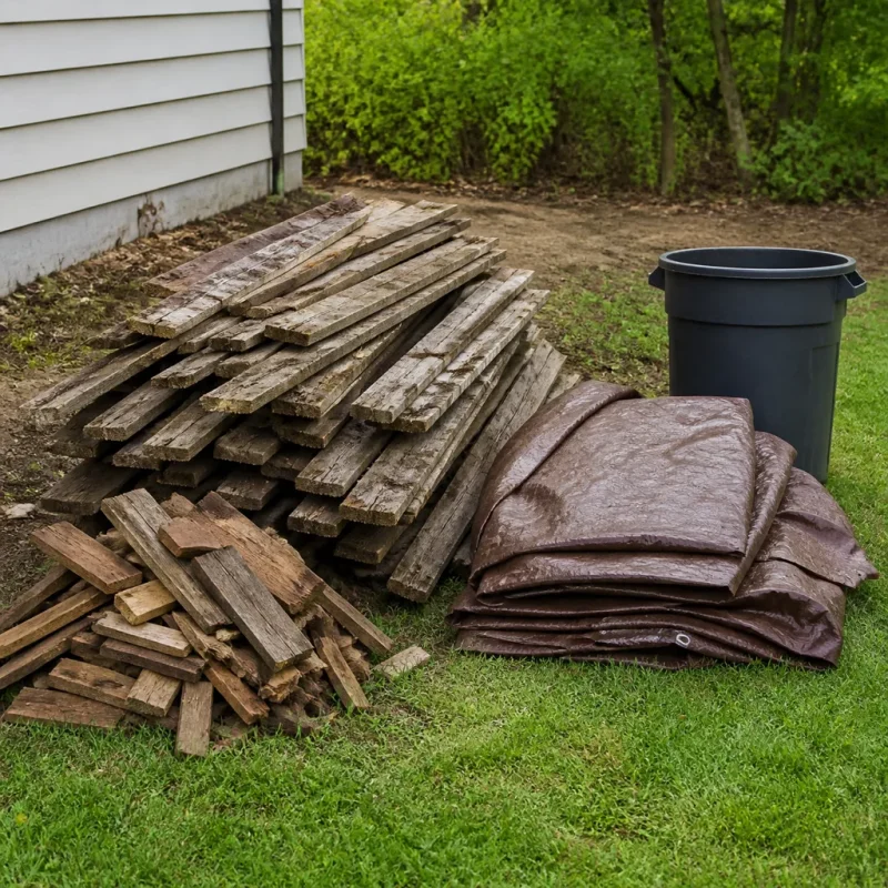 Fence Debris Haul-Away in Seattle, WA