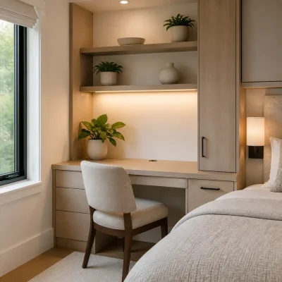 Built-in Bedroom Desks in Seattle, WA