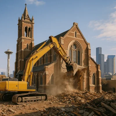 Seattle Religious Demolition & Site Work — Selective Demo & Groundwork