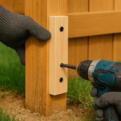 Fence Post Repair in Bellevue, WA