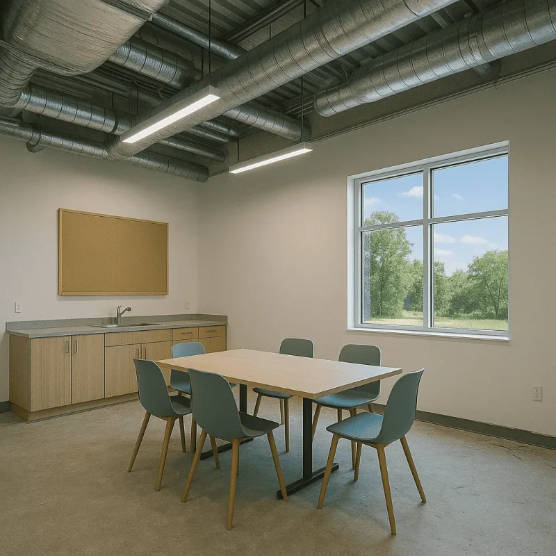 Seattle Staff Room Construction — Break Areas, Kitchenettes & Power/USB