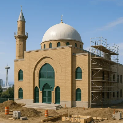 Seattle Mosque Construction — Prayer Halls, Wudu Areas, Acoustics & ADA